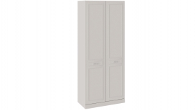 Шкаф для одежды с 2 глухими дверями с опорой «Сабрина» Кашемир